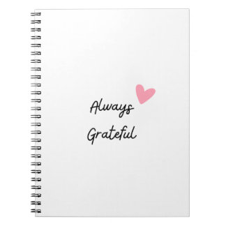 Altijd Grateful Journal Notitieboek