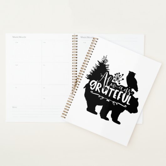 Altijd Grateful Woodland Scene Planner (Display)