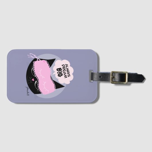 Altijd groot dromen - Bagagelabel (Voorkant (horizontaal))