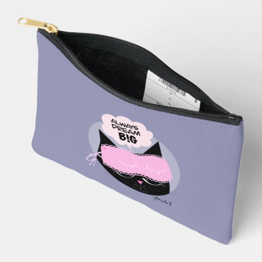 Altijd groot dromen - Zippered Bag Etui (Open)