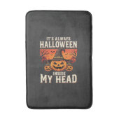 Altijd Halloween Pompoen Heks Ontwerp_1 Badmat (Voorkant Verticaal)