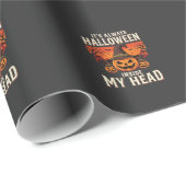 Altijd Halloween Pompoen Heks Ontwerp_1 Cadeaupapier (Rol Hoek)