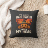 Altijd Halloween Pompoen Heks Ontwerp_1 Kussen (Deken)