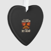 Altijd Halloween Pompoen Heks Ontwerp_1 Ornament (voorkant)