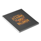 Altijd Halloween Pompoen Vleermuis Vector Ontwerp_ Notitieblok (Schuin)