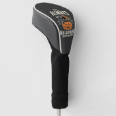 Altijd Halloween Zwarte Kat Pompoen Ontwerp Golfheadcover (Schuin)