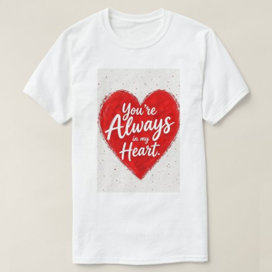 Altijd Hart T-shirt (Design voorkant)