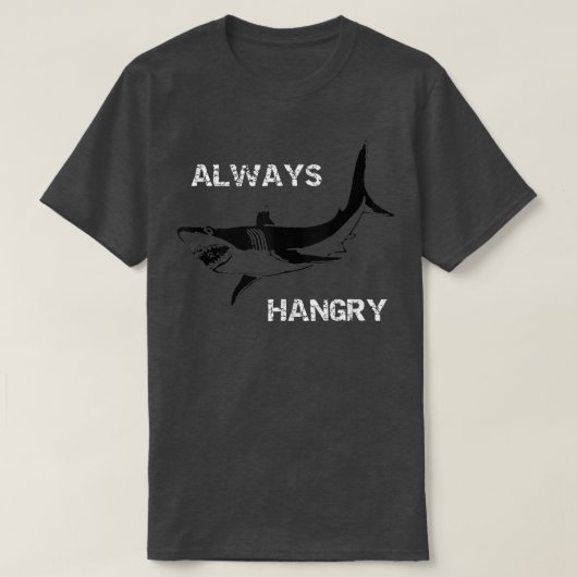 Altijd Hboze Funny Hungry Shark Tanktop (Design voorkant)
