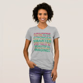 ALTIJD herinneren...INSPIREREND T-shirt (Voorkant volledig)