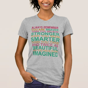 ALTIJD herinneren...INSPIREREND T-shirt