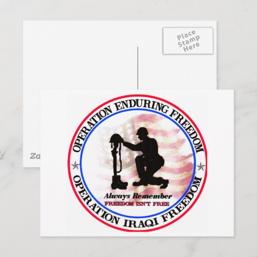 Altijd herinneren.png briefkaart (Voorkant / Achterkant)