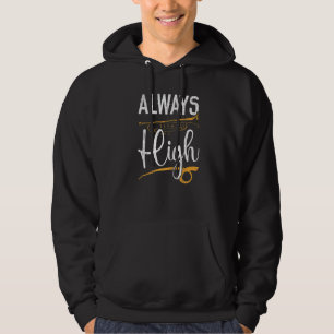 Altijd Hoge Trompetters Muziekinstrument Muzikant Hoodie