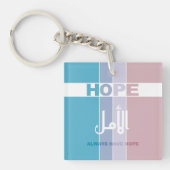 Altijd hoop hebben sleutelhanger (voorkant)