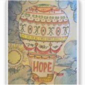 Altijd hoop hebben sticker (Voorkant)