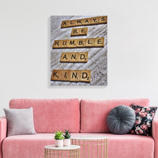 Altijd Humble en Sind Canvas (Insitu (Woonkamer))