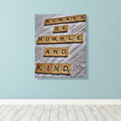 Altijd Humble en Sind Canvas (Insitu (Houten vloer))