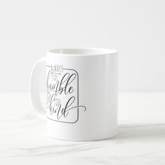 Altijd Humble en Sint-jansachtige Mok (Voorkant links)