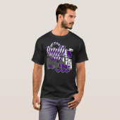 Altijd Hustlin Dark Iris 3s Matching T-shirt (Voorkant volledig)