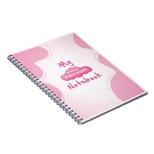 Altijd Icecream Notitieboek (Rechterzijde)