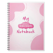 Altijd Icecream Notitieboek (Voorkant)