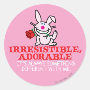 Altijd iets anders ronde sticker