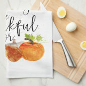 Altijd iets om dankbaar te zijn voor theedoek (Quarter Fold)