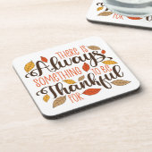 Altijd iets om dankbaar voor te zijn bier onderzetter (Linkerzijde)