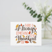 Altijd Iets Om Dankbaar Voor Te Zijn Briefkaart (Staand voorkant)