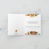 "Altijd iets om dankbaar voor te zijn" Citaat Feestdagen Kaart (Binnen)