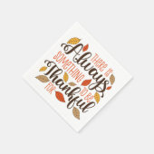 Altijd iets om dankbaar voor te zijn servet (Hoek)