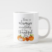 Altijd iets te danken voor pompoen grote koffiekop (Rechts)