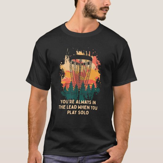 Altijd in de Gezegden Golfer van de Loodschijf T-shirt (Voorkant)