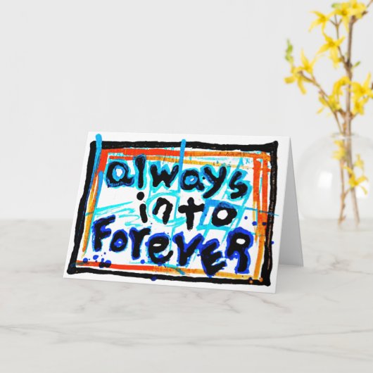 Altijd in eeuwigheid kaart (Gele Bloem)