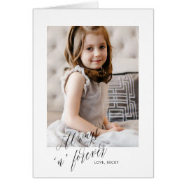 Altijd in Forever Vaderdag Wenskaart