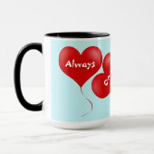 Altijd in mijn gedachten mok (Links)