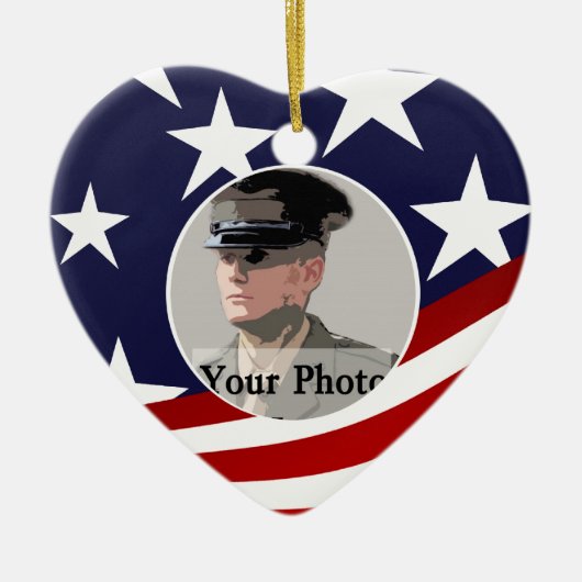 Altijd in mijn hart keramisch ornament (Voorkant)