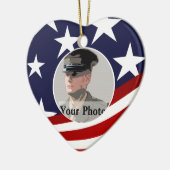 Altijd in mijn hart keramisch ornament (Links)