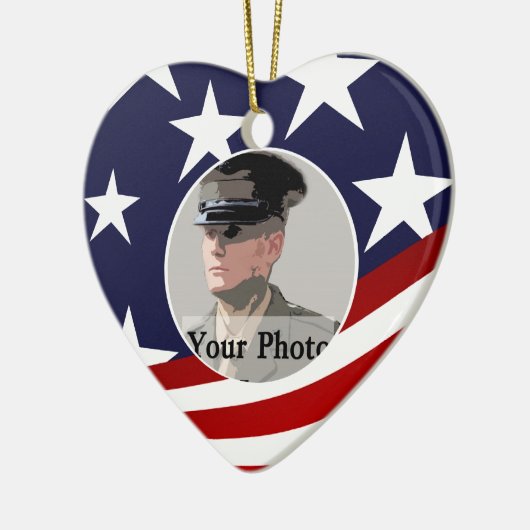 Altijd in mijn hart keramisch ornament (Links)