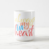 Altijd in mijn hart koffiemok (Center)