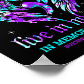 Altijd in mijn hart mijn tante zelfmoordpreventie poster (Hoek)