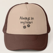 Altijd in mijn hart trucker pet (Voorkant)