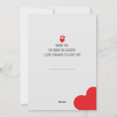 Altijd in mijn hart Valentine-dag Kaart (Achterkant)