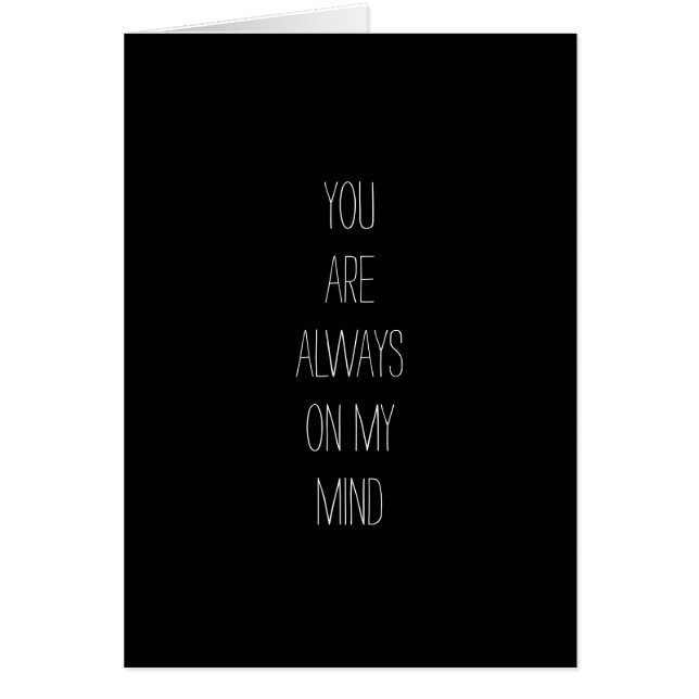 Altijd in mijn hoofd (Voorkant)