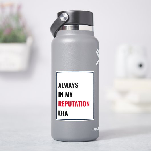 Altijd in mijn Reputation Era Vinyl Sticker (HydroFlask)