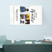 Altijd in ons hart | 5 Foto | Memorial Spandoek (Beurs)