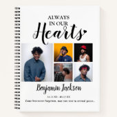 Altijd in ons hart | 6 Foto | Memorial Guest nr. Notitieboek (Voorkant)