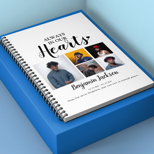 Altijd in ons hart 6 Foto Memorial Guest nr. Notitieboek