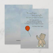 Altijd in ons hart, bedankt (Voorkant / Achterkant)