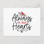 Altijd in ons hart briefkaart (Voorkant)