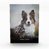 Altijd in ons hart Foto Memorial (Voorkant)